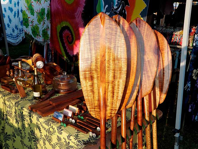 Paddles at the Craft Fair